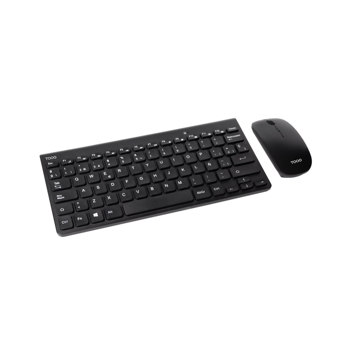 EAN 8433281017580 - TooQ TQKMW-3101-B teclado Ratón incluido Universal RF inalámbrico imagen 1