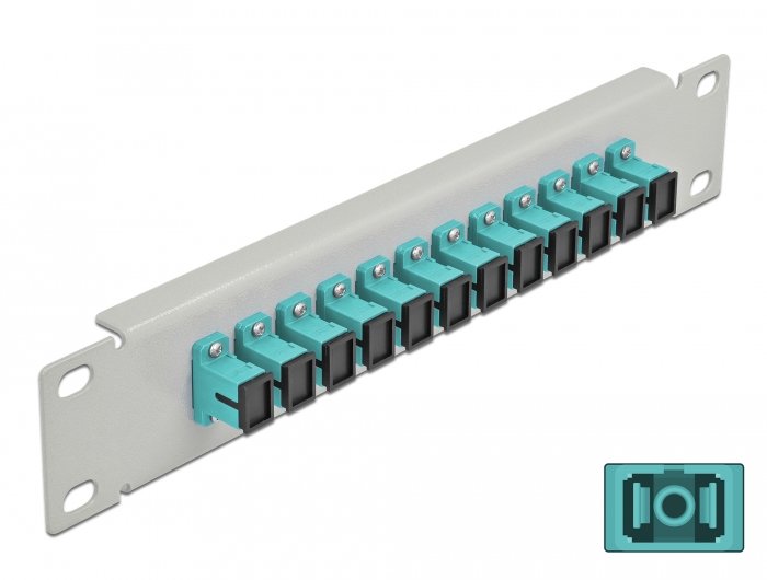EAN 4043619667840 - DeLOCK 66784 panel de parcheo imagen 1