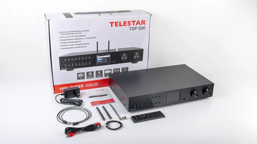 EAN 4262508450077 - Telestar 5700500 sintonizador de audio Hogar Negro imagen 6