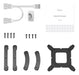 EAN 6977414881782 - Ocypus Delta A62 EX Digital Procesador Refrigerador de aire 12 cm Blanco 1 pieza(s) imagen 9