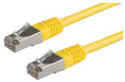 EAN 7611990155927 - ROLINE S/FTP (PiMF) Patch Cord, Cat.6, yellow 2.0m cable de red Amarillo imagen 1