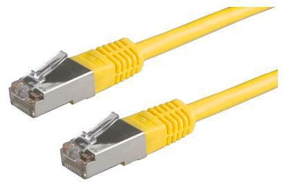 EAN 7611990155927 - ROLINE S/FTP (PiMF) Patch Cord, Cat.6, yellow 2.0m cable de red Amarillo imagen 1