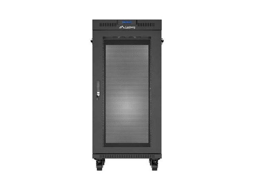 EAN 5901969447903 - Lanberg FF01-6824-23BL armario rack 24U Rack o bastidor independiente Negro imagen 2
