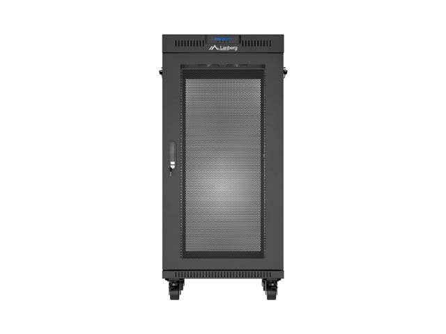 EAN 5901969447903 - Lanberg FF01-6824-23BL armario rack 24U Rack o bastidor independiente Negro imagen 2