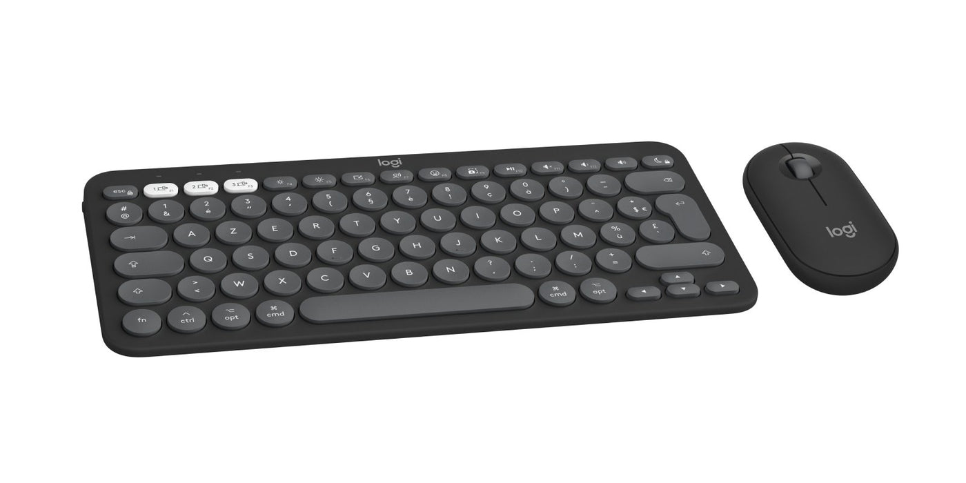 EAN 5099206117037 - Logitech Pebble 2 Combo for Mac teclado Ratón incluido Universal RF Wireless + Bluetooth AZERTY Francés G imagen 6