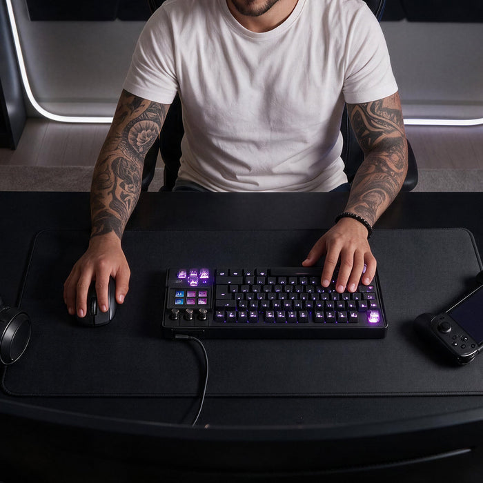 EAN 8435693114192 - Mars Gaming MKMASTER teclado Juego USB Español, Francés, Portugués Negro imagen 5