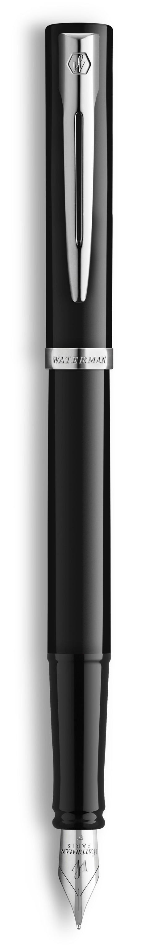 EAN 3026982254962 - Waterman 2225496 pluma estilográfica Negro, Plata 1 pieza(s) imagen 1