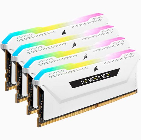 EAN 0840006643258 - Corsair Vengeance RGB Pro CMH64GX4M4E3200C16W módulo de memoria 64 GB 4 x 16 GB DDR4 288-pin DIMM imagen 6
