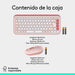 EAN 5099206127869 - Logitech 920-013120 teclado Ratón incluido Universal QWERTY Español Rosa imagen 10