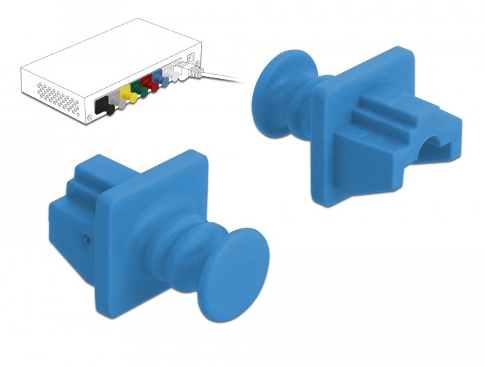 EAN 4043619865093 - DeLOCK 86509 tapón antipolvo para puerto 10 pieza(s) RJ-45 imagen 2