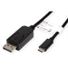 EAN 7611990145850 - ROLINE 11045845 1 m USB Tipo C DisplayPort Negro imagen 4