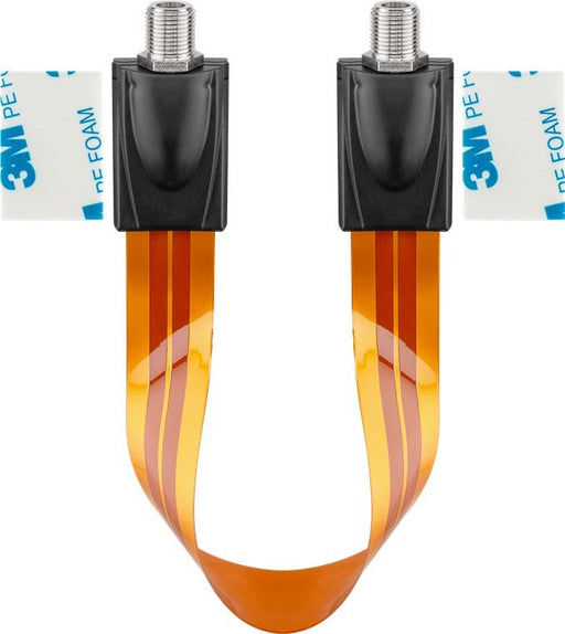 EAN 4040849119538 - Goobay 11953 cable coaxial 0,2 m Tipo F Marrón imagen 2