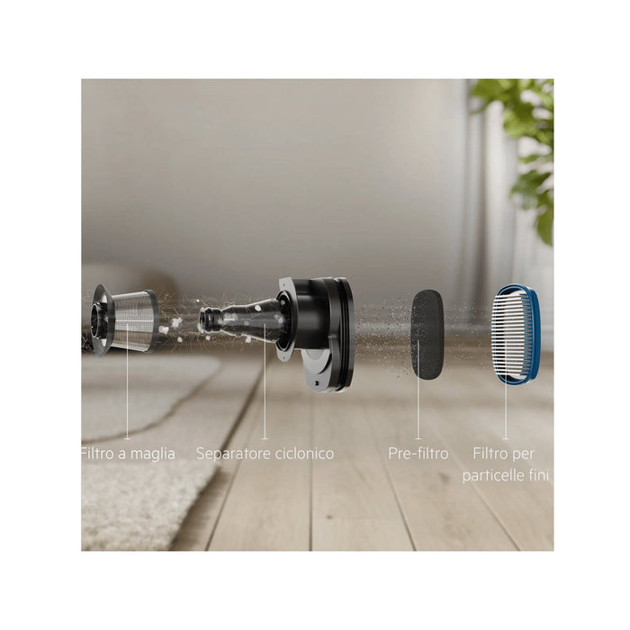 EAN 7333394071541 - Electrolux EW82U1DB Aspiradora escoba 2 en 1 Batería Seca y húmeda Ciclónico Sin bolsa 85 W Azul 4,3 Ah imagen 15