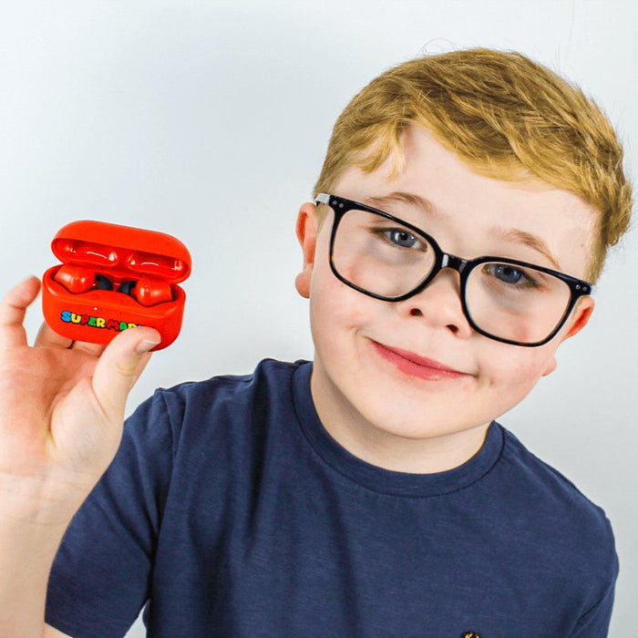 EAN 5055371624428 - OTL Technologies Super Mario Auriculares Inalámbrico Dentro de oído Llamadas/Música Bluetooth Rojo imagen 2
