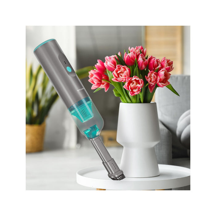 EAN 4023012067782 - Genius A06778 aspiradora de mano Verde, Gris Sin bolsa imagen 2