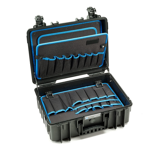 EAN 4031541703934 - B&W Cases JET 5000 Negro, Azul Polipropileno (PP) imagen 1