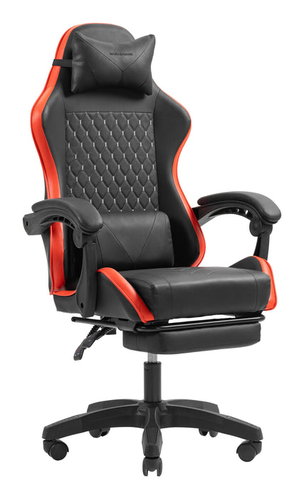 EAN 8435693111047 - Mars Gaming MGC-X Silla para videojuegos de PC Asiento acolchado Negro, Rojo imagen 4