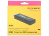 EAN 4043619633272 - DeLOCK 63327 cambiador de género para cable HDMI-A 19 pin USB Type Micro-B Negro imagen 4