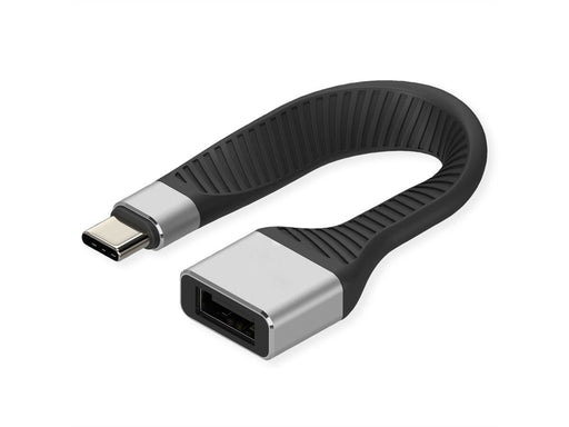 EAN 7630049633025 - ROLINE 11.02.9016 cable USB 3.2 Gen 2 (3.1 Gen 2) 0,11 m USB C USB A 10 Gbit/s Negro imagen 1