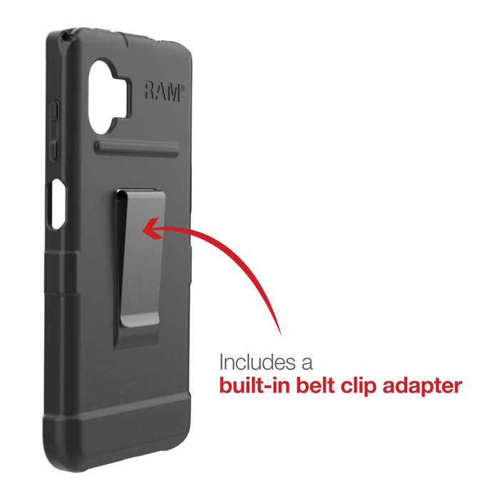 EAN 793442016424 - RAM Mounts RAM-SKIN-SAM84 funda para teléfono móvil 16,8 cm (6.6") Negro imagen 2