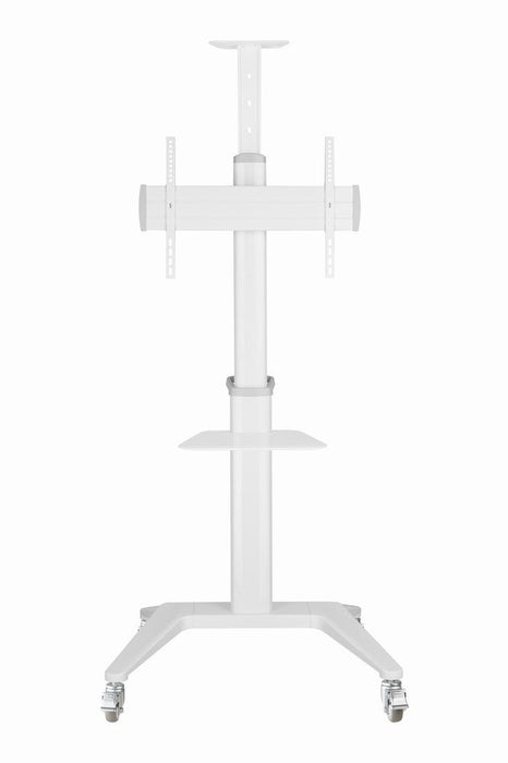 EAN 8716309128995 - Gembird Aluminum TV floor stand with caster wheels, 37\" - 70\", baltas | imagen 3