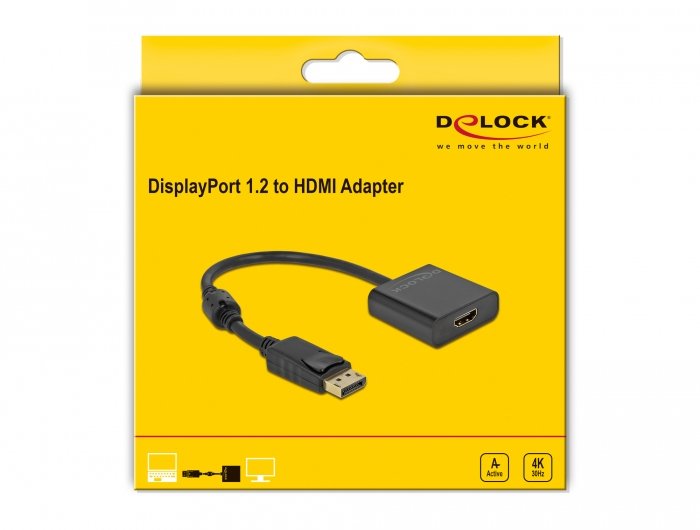 EAN 4043619635856 - DeLOCK 63585 adaptador de cable de vídeo 0,2 m imagen 2