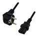 EAN 3700224714093 - MCL Power Cable Black 5.0m Negro 5 m Enchufe tipo F C13 acoplador imagen 1