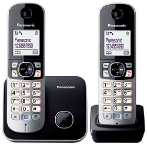 EAN 5025232675371 - Panasonic KX-TG6812GB teléfono Teléfono DECT Identificador de llamadas Negro imagen 1