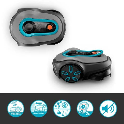 EAN 4066407025530 - Gardena smart SILENO free Robot cortacésped Batería Gris imagen 2