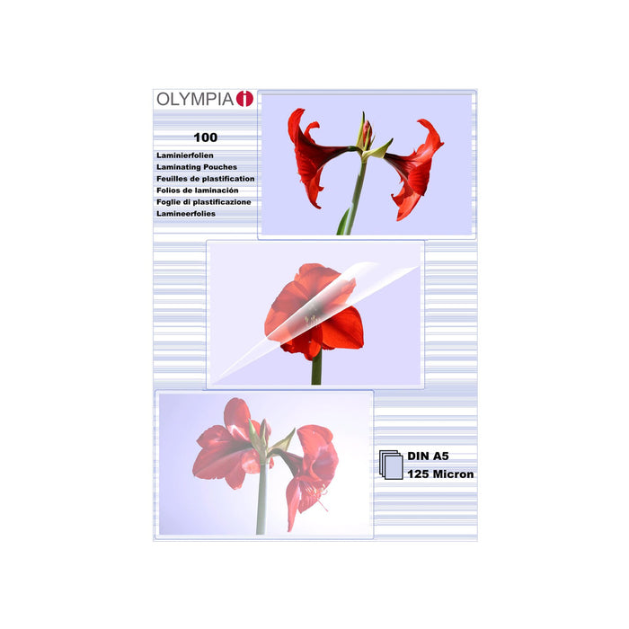 EAN 4030152091775 - Olympia 1x100 DIN A5 125 micron plastificador 100 pieza(s) imagen 1