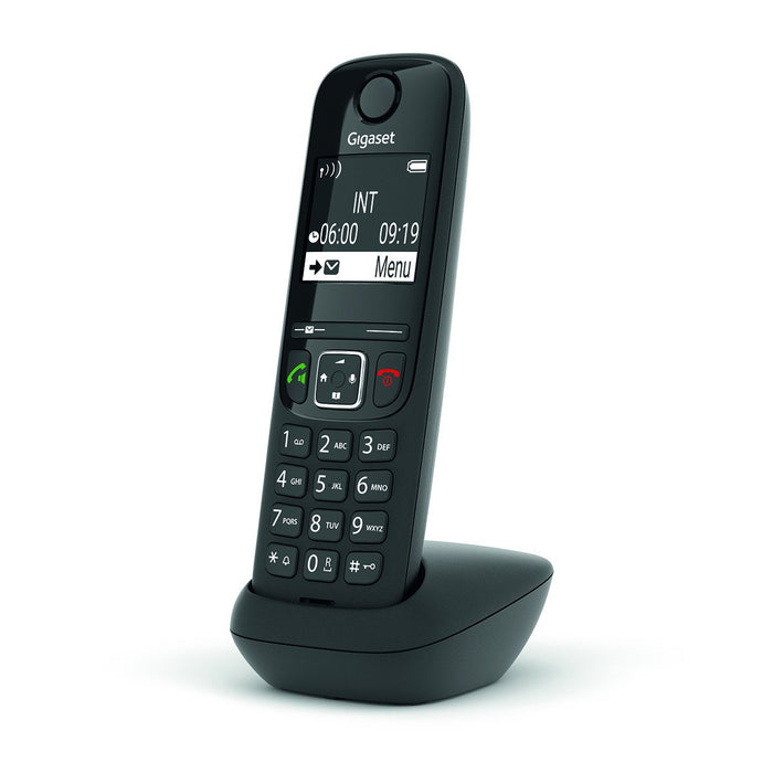EAN 4250366857190 - Gigaset AS690HX Teléfono DECT/analógico Identificador de llamadas Negro imagen 5