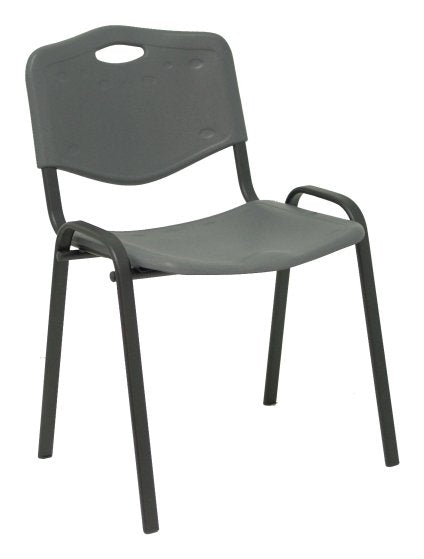 EAN 8436586626358 - PIQUERAS Y CRESPO NOWY STYL Pack 2 sillas Iso plastic PVC gris Asiento duro Respaldo duro imagen 8