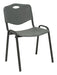 EAN 8436586626358 - PIQUERAS Y CRESPO NOWY STYL Pack 2 sillas Iso plastic PVC gris Asiento duro Respaldo duro imagen 8