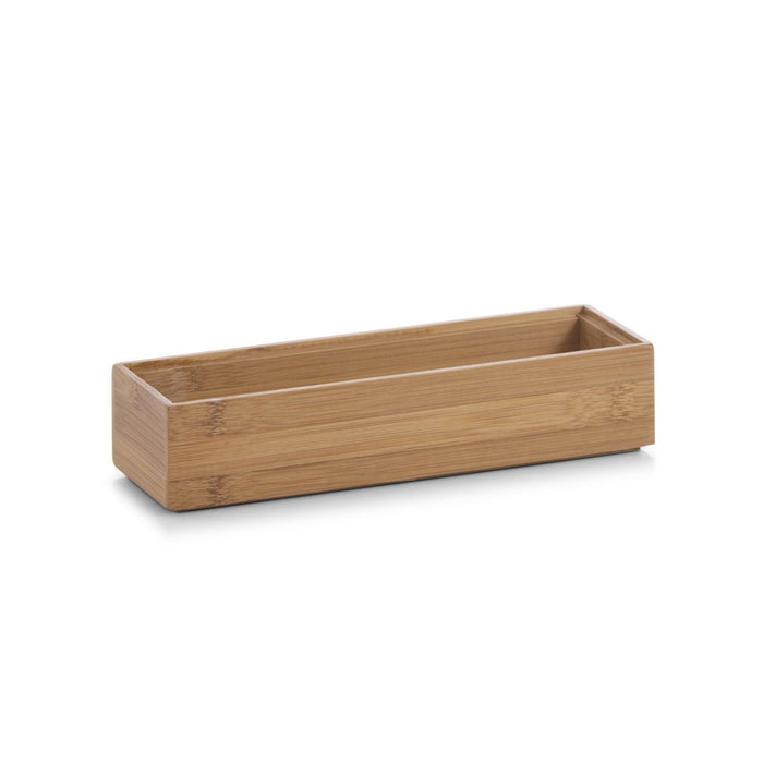 EAN 4003368133317 - Zeller Present 13331 caja de almacenaje Bandeja de almacenamiento Rectangular Bamboo imagen 1