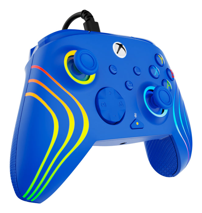 EAN 0840454400090 - Turtle Beach Afterglow Wave Azul USB Gamepad PC, Xbox, Xbox One, Xbox Series S, Xbox Series X imagen 3