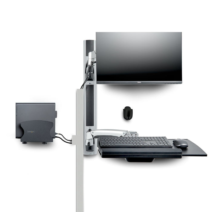 EAN 0065030899475 - StarTech.com 2PASTSC-WALL-MOUNT estacion de trabajo sentado o de pie imagen 6
