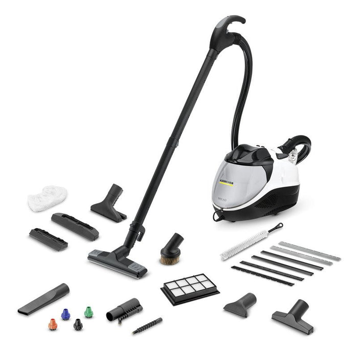 EAN 4054278974767 - Kärcher SV 7 Limpiador a vapor de cilindro 0,5 L 2200 W Negro, Gris, Blanco imagen 1