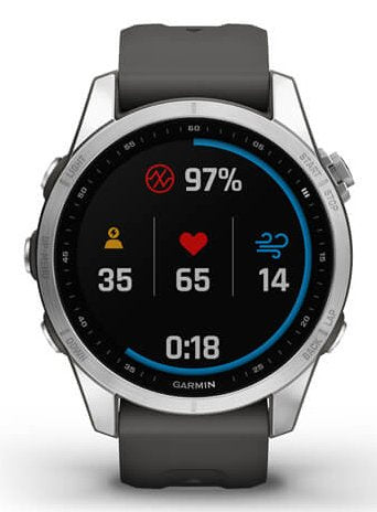 EAN 753759277819 - Garmin fenix 7S 3,05 cm (1.2") MIP 42 mm Digital 240 x 240 Pixeles Pantalla táctil Plata Wifi GPS (satélit imagen 4