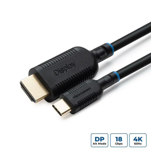 EAN 5715063039137 - Microconnect MC-USBCHDMI1 adaptador de cable de vídeo 1 m HDMI tipo A (Estándar) USB Tipo C Negro imagen 1