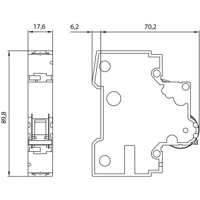 EAN 4001869181301 - Siemens 5SY41017 5SY4101-7 Leitungsschutzschalter corta circuito 1 imagen 6