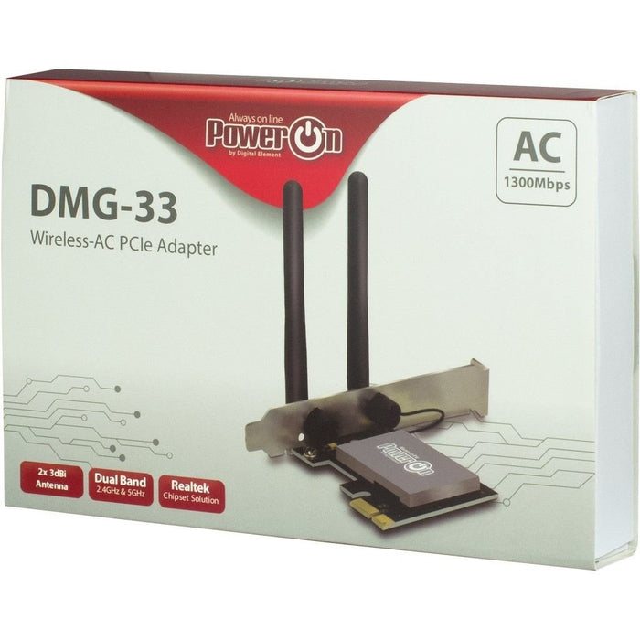 EAN 4260455645577 - Inter-Tech DMG-33 Interno WLAN 1300 Mbit/s imagen 3