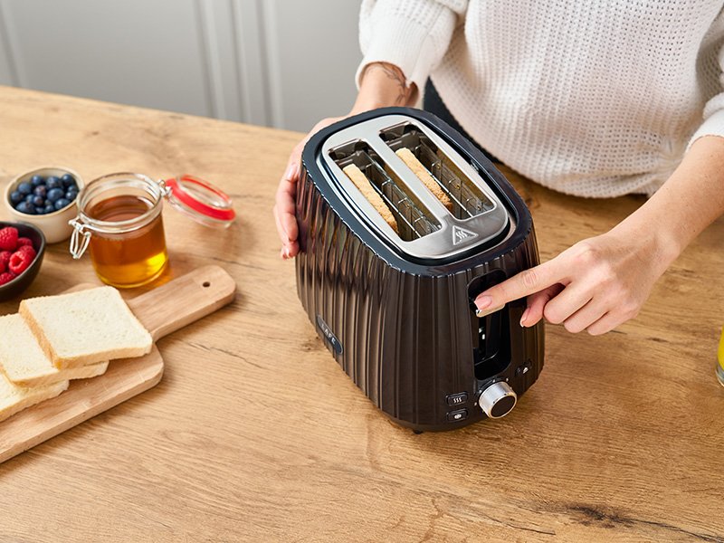 EAN 5907512874073 - Lafe LAFTST47464 tostadora 7 2 rebanada(s) 1080 W Negro imagen 8