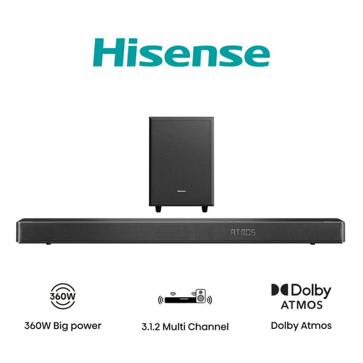EAN 6942147495063 - Hisense AX3120G Negro 3.1.2 canales 360 W imagen 1