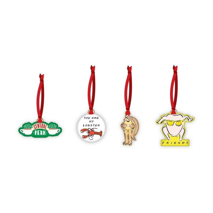 Decoracion De Navidad Half Moon Bay Friends Set De 4