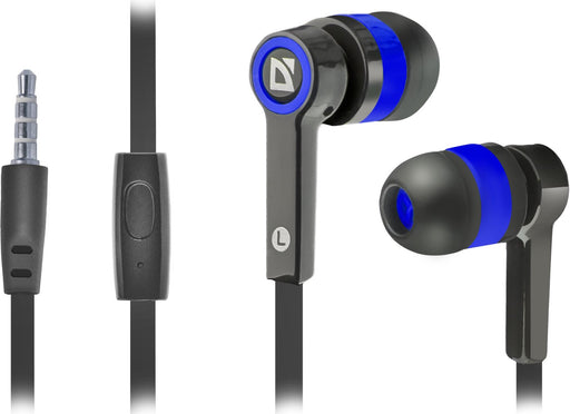 EAN 4714033634236 - Defender Pulse-420 Auriculares Alámbrico Dentro de oído Negro, Azul imagen 1