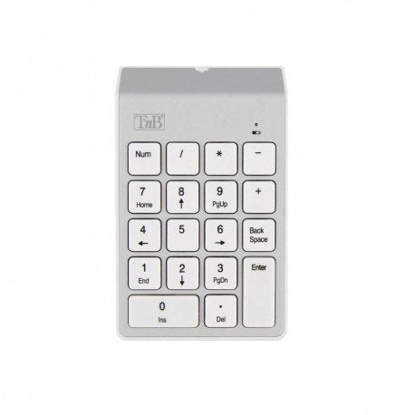 EAN 3303170091555 - T'nB MPV1W teclado numérico PC Gris imagen 2