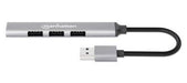EAN 0766623168427 - Manhattan 168427 hub de interfaz USB 3.2 Gen 1 (3.1 Gen 1) Type-A 5000 Mbit/s Gris imagen 6