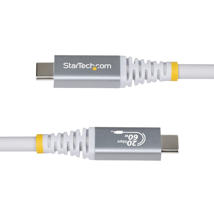 EAN 65030921640 - StarTech.com CC3M20GUSB4CXW cable USB USB4 Gen 2x2 USB C imagen 3