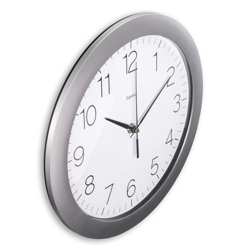 EAN 4047443517623 - Hama Teneriffa Reloj analógico Alrededor Plata, Blanco imagen 2