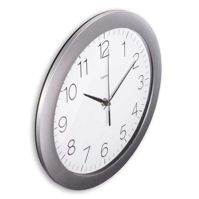EAN 4047443517623 - Hama Teneriffa Reloj analógico Alrededor Plata, Blanco imagen 2